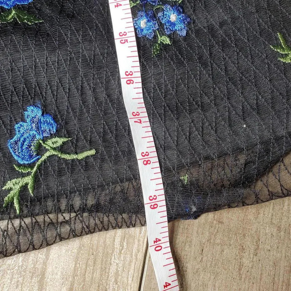 Taylor Dresses Women's Long Sleeve Embroidered A-Line Dress Size 8 - Picture 4 of 16